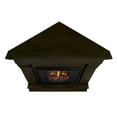thumbnail image 2 of Real Flame Traditional Wood Espresso Chateau Electric Corner Fireplace, 2 of 4