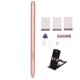 thumbnail image 1 of Lápiz óptico para tableta Galaxy Tab S7 S7+Plus con 10 puntas reemplazables 4096 niveles de sensibilidad a la presión Lápiz óptico magnético Marrón, 1 of 10