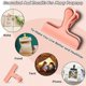 thumbnail image 3 of 12 Packs Rose Gold Bag Clips for Food, Chip Clips Bag Clips Food Clips, Premium Food Bag Clips, Heavy Duty Bag Clips for Food Packages, Air Tight Seal Snack Clips for Home Office, 3 of 5
