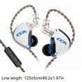 thumbnail image 2 of Auriculares estéreo de alta fidelidad con auriculares internos de aleación de zinc, auriculares con sonido 3D y cable extraíble con micrófono seitruly EL5027-04B, 2 of 2