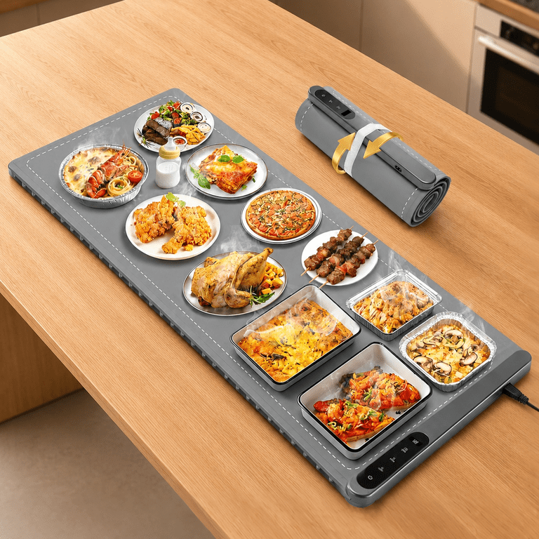 MQ Electric Warming Tray 43x14 Inch with 6 Temperature Settings photo 1