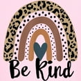 thumbnail image 3 of CafePress - Be Kind Leopard Rainbow Kindness T Shirt - Light T-Shirt Kids XS-XL, 3 of 4