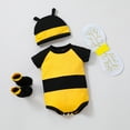 thumbnail image 2 of B E E Kids Girls Baby Toddlers B E E Dress Up Bear Baby Boy Baby Boy Jackets 6-9 Months Baby Long Sleeve Shirts Long Sleeve Shirts Boys Items Bodysuit Short Sleeve Circuital My Morning Jacket 12 Month, 2 of 9