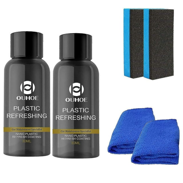 Cleaning Tools Plastic Refreshing Coating Car Plastic Parts Retreading Agent Automotive Interior Cleaning Agent 30/50ml