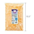 thumbnail image 6 of Great Value Fiesta Blend Finely Shredded Cheese, 5 Pound Bag, 6 of 7