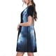 thumbnail image 2 of Easygdp Night Scene of Wolves para Vestido Transpirable de Mujer, Vestido Suelto de Manga Corta con Pliegues y Bolsillos para el Verano, 2 of 6