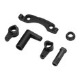 thumbnail image 4 of RC Car Steering Group Assembly Set, Easy To Install Aluminum Alloy High Strength Improve Performance RC Steering Assembly Wear Resistance  For RC Car Black,,Orange, 4 of 8