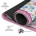 thumbnail image 3 of Floral Mahjong Mat with Rules, 31.5*31.5in Anti Slip American Mahjong Mat for Table, Noise Reduction, Neoprene Mah jongg Mats with Carrying Bag & 3 Dices, Mahjong Set Gift, Board Tile Games Mats, 3 of 7