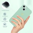 thumbnail image 2 of for iPhone 14 Case Cute Slim Shockproof Phone Case with Wireless Charging Support and Protection, Mint Green, 2 of 14