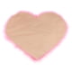 thumbnail image 4 of Alfombra de piel de oveja artificial suave sin pelusa con forma de corazón, tapete, funda de sofá y silla Rosado, 4 of 9