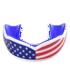 Oral Mart Sports Mouth Guard for Boxing (USA Flag) - Mouth Guard Sports MMA, Boxing, Karate, Football Mouthguard (Adult-Sized)