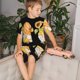 thumbnail image 4 of Fotbe Sunflower Gnomes 5 Pijama Estampada de 2 Piezas para Niños – Ropa de Dormir de Manga Corta Cómoda para Niños y Niñas, Camiseta y Shorts de Algodón-Medium, 4 of 6