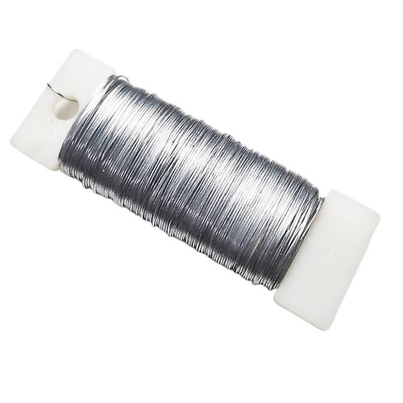 Silver Wire For Jewellery Making,22 Gauge Silver Florist Wire, Silver Craft Wire Jewellery Making,binding Wire For Floristry,