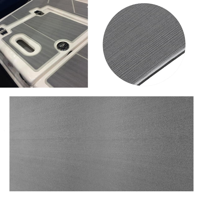 Teak Decking Sheet, Non-Slip Moisture-Proof Deck Pad Grip Mat, for Boat RV Trailer Yacht