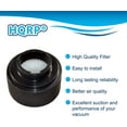 thumbnail image 3 of HQRP 2-Pack Inner & Outer Circular Filter Set for Bissell Easy Vac 3130, 3130H, 31305, 31306, 31309, 31303, 31302, 31301, 31304, 31308 Vacuum Cleaner, 3 of 7