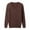 Coffee Knit Sweaters for Men, variant on WAENQINLA Mens Oversized Sweaters Winter Casual Crewneck Cable Knit Sweater Pullovers Long Sleeve V Neck Knitwear Tops Green L