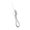 White, variant on Type C Keychain Charging Cable, Braided 60W PD Short Lanyard Cord for Travel Backup, Data Sync, Tablet Laptop Carry