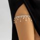 thumbnail image 1 of Chain Jewelry Bikini Pearl Thigh Chain Jewelry Simple Leg Thigh Chain Summer Beach Body Accessories Jewelry for Women (Bead), 1 of 4