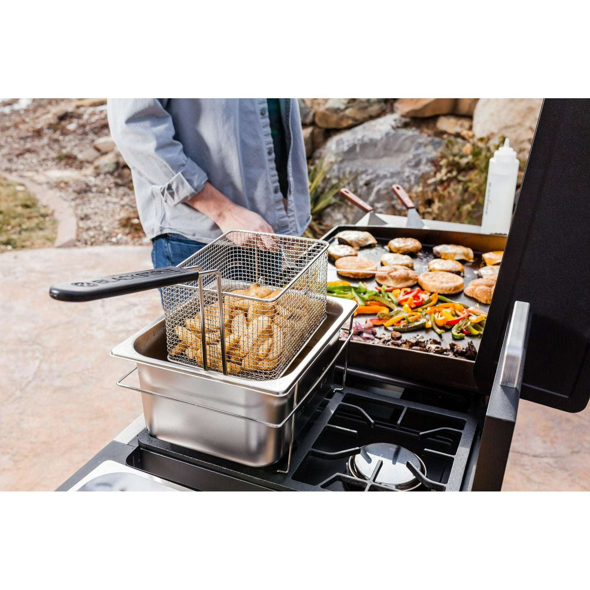 Blackstone Range Top Griddle Combo With Deep Fryer