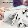 thumbnail image 4 of Creative Cute Astronaut Bracket TPU Phone case with Camera Protective Film for iPhone 14 13 12 11 8 7 6 S X XS XR Plus Pro Max Mini Popular Shockproof Protective Back Cover(White,13 Pro max), 4 of 8
