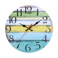 thumbnail image 1 of Decorative  Wall Clock Arabic Numerals Wall Clock Ticking Quartz Movement Decorative Clock, 1 of 10
