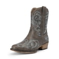 thumbnail image 1 of Bota DREAM PAIRS DWUMAB2511 Marrón Bordada con Tacón de 4 cm al Tobillo, 1 of 8