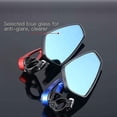thumbnail image 4 of Motorcycle Mirror 7/8 22mm Handlebar End Side Rearview Mirrors For Ktm 990 Adventure Duke 125 Exc Exc 2018 1290 Super AdventureSilver, 4 of 5
