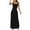 Black, variant on Women's 2025 Summer Bodycon Midi Dress Vacation Sleeveless Dresses Ribbed Knit Striped Party Sweater Dresses