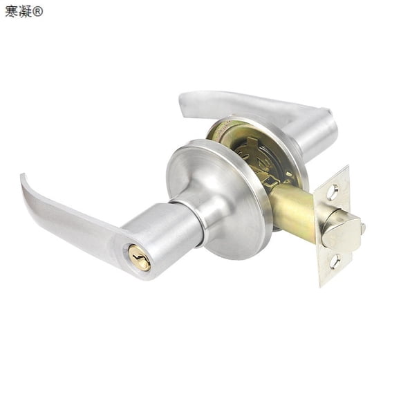 EcoNesxp Brushed nickel wavy lever handle entrance door handle entrance door lock brushed nickel wavy lever handle entrance door handle entrance door lock