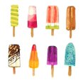 thumbnail image 2 of Atelier B Art Studio 26x26 Gold Ornate Wood Framed with Double Matting Museum Art Print Titled - ICED LOLLIPOP, 2 of 4