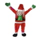 thumbnail image 4 of Decoración navideña de Papá Noel colgante iluminado Papá Noel tradicional nórdico 110cm, 4 of 7