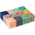 thumbnail image 3 of Hands Craft Acrylic Soft Building Blocks Baby Stacking Toy Textured Numbers or Animals Stackable Stacker Toy Early Developmental, 3 of 5