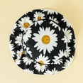 thumbnail image 3 of Toddler Girl Outfits 2-3 Years Holiday Wind Beach Flowers Full Print Sleeveless Round Neckline Back Button Sun Hat Outdoor Activities Outfit Sets, 3 of 7