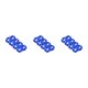 thumbnail image 1 of Mangueras de combustible de aceite Kenally 4AN 8AN 10AN 4 piezas/lote adaptador de soporte 3/8, 1 of 6