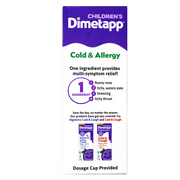 4 Pack - Children’s Dimetapp® Cold & Allergy Liquid – Grape Flavor, Alcohol-Free, 8 fl oz
