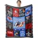 thumbnail image 1 of LHSHID Golf Themed Gifts Blanket Plush Fuzzy Fleece Throw Blanket for Bed Sofa Office Couch Travel 50x60in, 1 of 6