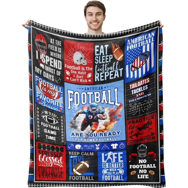 LHSHID Golf Themed Gifts Blanket Plush Fuzzy Fleece Throw Blanket for Bed Sofa Office Couch Travel 50x60in