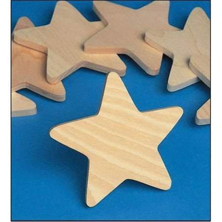 UPC: 0840614133264 | (Price/25 /Pack)S&S Worldwide Wooden Stars
