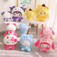 thumbnail image 2 of 10cm kuromi Cinnamoroll sanrio peluche Melody colgante bolsa llavero de felpa gato personalizado Anime almohada de felpa regalo para niños, 2 of 4