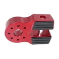 thumbnail image 1 of LOVIVER Generic Winch Shackle Mount Aluminum Towing Hook Mount for ATV Cars SUV Red, 1 of 8