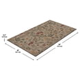 thumbnail image 3 of Tranquil Ditsy Floral, Apache Mills Sisal 18x30 Indoor Outdoor Entrance Doormat, 3 of 12