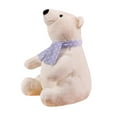 thumbnail image 2 of Peluche de oso de hielo, almohada de peluche realista para acurrucarse 40 centímetros, 2 of 9