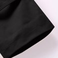 thumbnail image 5 of dazeni Girl's Lightweight Trench Coat Lapel Single Breasted Jacket Outwear with Pockets Fashion Fall Dress Coat School Uniform Jackets Black 3-4Years, 5 of 6