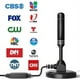 thumbnail image 2 of Antena TV 2m Potente HD TNT Interior Cable - August DTA240 - Digital y Digital UHD Francia, Magnética Magnética, Pequeña, Portátil, Discreta, UHF VHF Salón, Caravana Autocaravana, 2 of 5