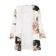 thumbnail image 4 of Cárdigan de moda para mujer, con mangas 4/3 y botones estampados, chaqueta tipo cárdigan para mujer, 4 of 7