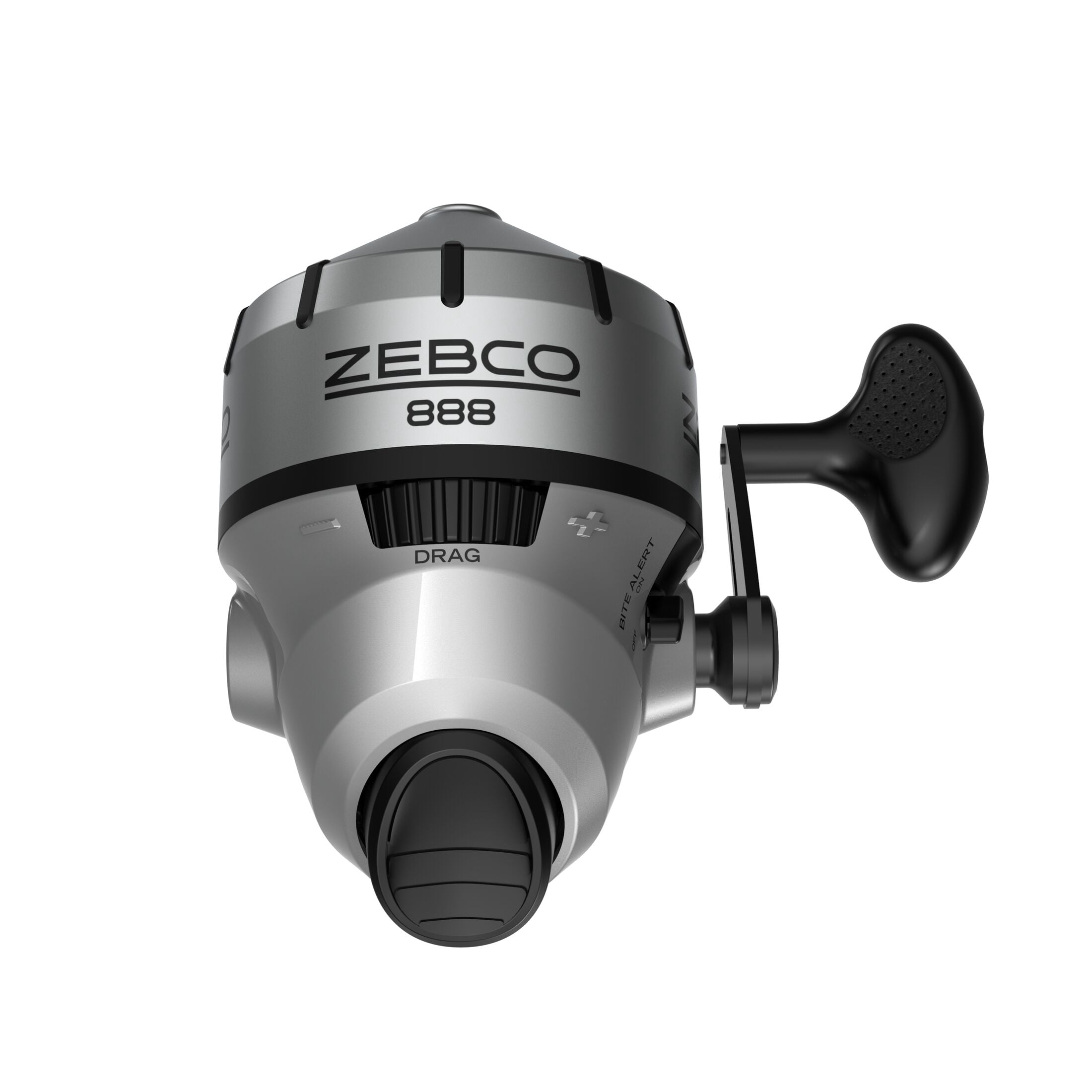 Zebco 888 Spincast Fishing Reel, Size 80 Reel, Silver