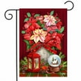 thumbnail image 2 of Briarwood Lane Christmas Poinsettia Basket Garden Flag, 2 of 4