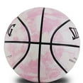 thumbnail image 3 of Logo Personnalisé - Ballon de Basketball en TPU Gravable pour l'Extérieur : Résistant à l'Usure, Conception à Prise Améliorée - Convient aux Enfants et aux Adultes, Taille 5 (Sanlihong Rose+blanc) - Idéal pour les Équipes Scolaires, l'Entraînement et, 3 of 6