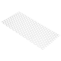 Uxcell 5.91" L x 11.81" W Perforated Metal Sheets, 20Ga 3/8" Hole Aluminum Alloy