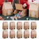 thumbnail image 2 of Xihbxyly Cajas de Regalo Navideñas, Bolsas de Papel Kraft Festivas, Paquete de 10, Fácil Montaje, Uso Multifuncional, Fiestas y Festividades, Ideal para Dulces y Joyas., 2 of 7